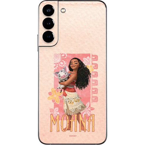 Disney Princess Moana and Pua Galaxy S22 Plus Skin